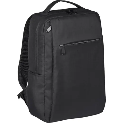 Swiss Cougar Arlington RPET Laptop Backpack Black Front